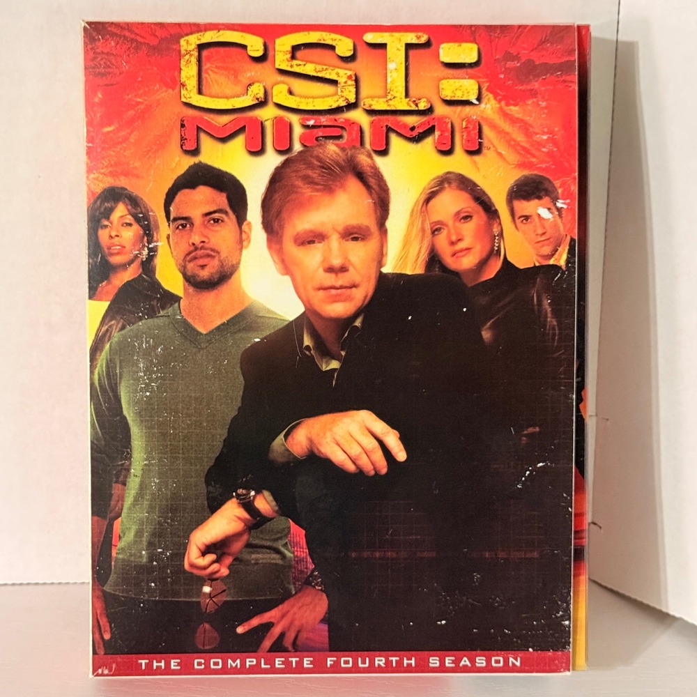 CSI Miami The Complete Fourth Season DVD Box Set 7-Disc Collection 2006 TV Show